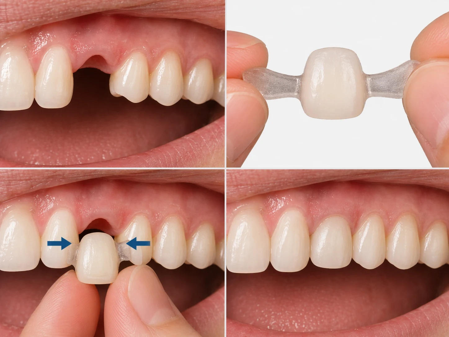 Postup Denticor od mezery po výsledek