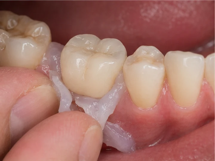 Vizuální návod — chybějící horní premolár